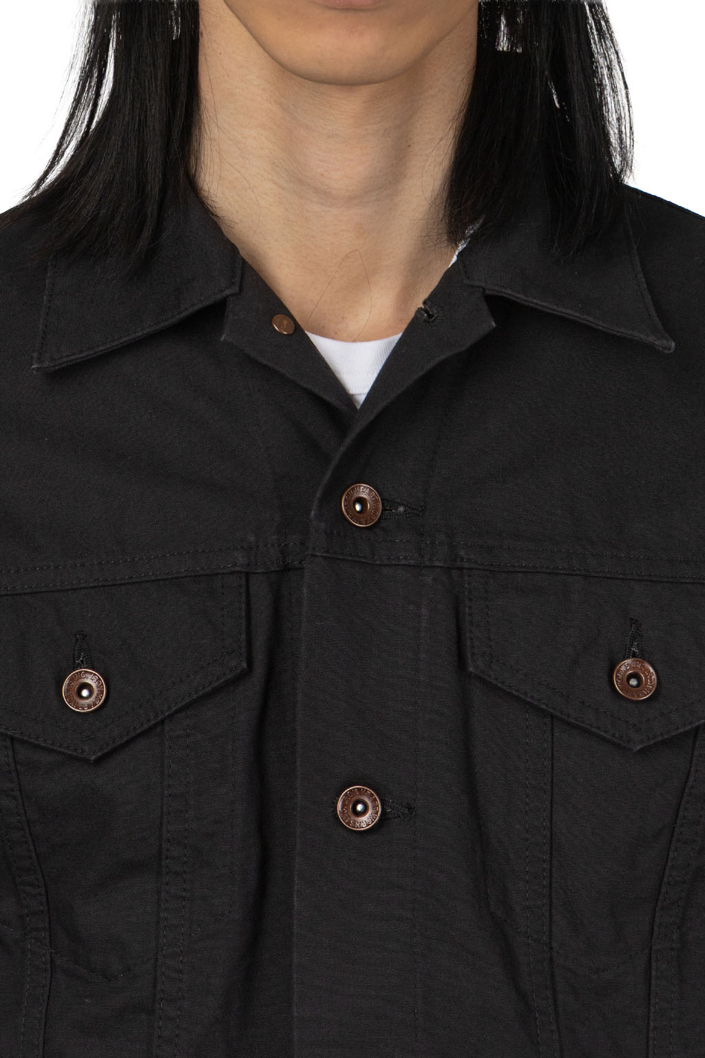 Iron Heart - IHJ-147-BLK - 9oz Canvas Type III Jacket - Black 