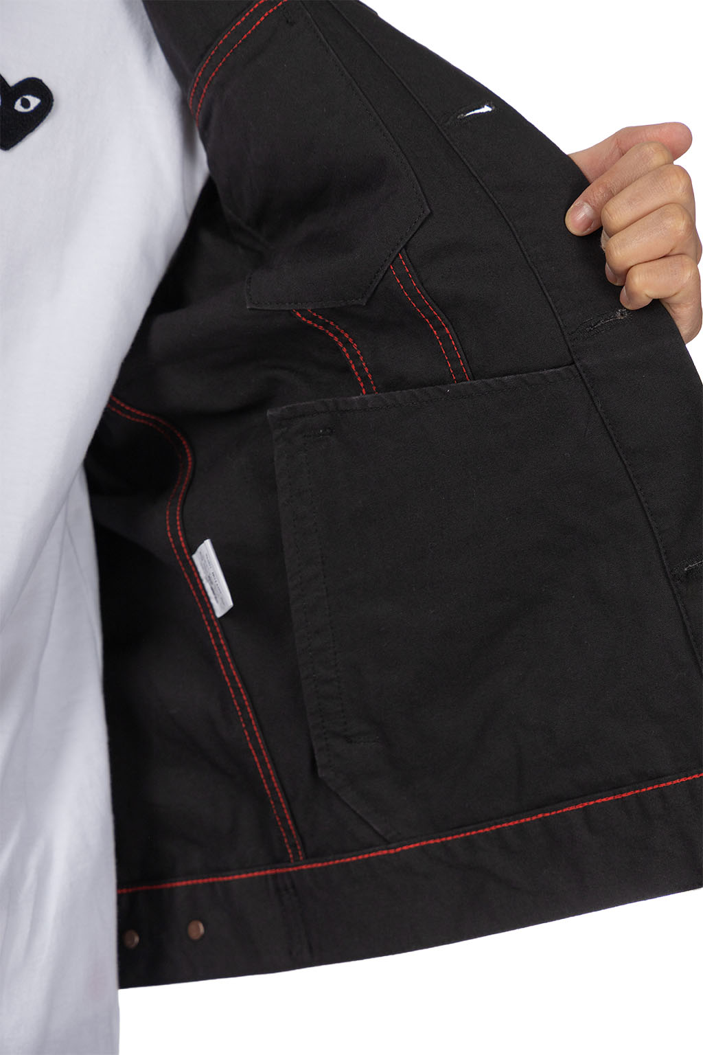 Iron Heart - IHJ-147-BLK - 9oz Canvas Type III Jacket - Black 