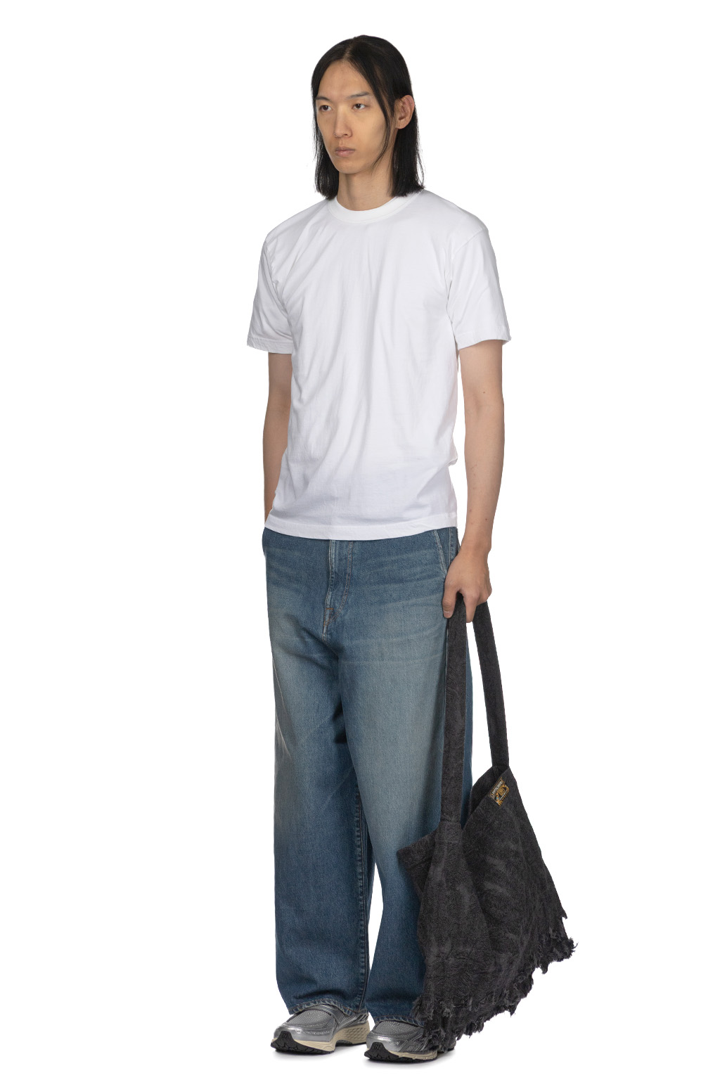 Iron Heart - UTIL-WHT - 5.5oz Loopwheel Crew Neck T-Shirt - White