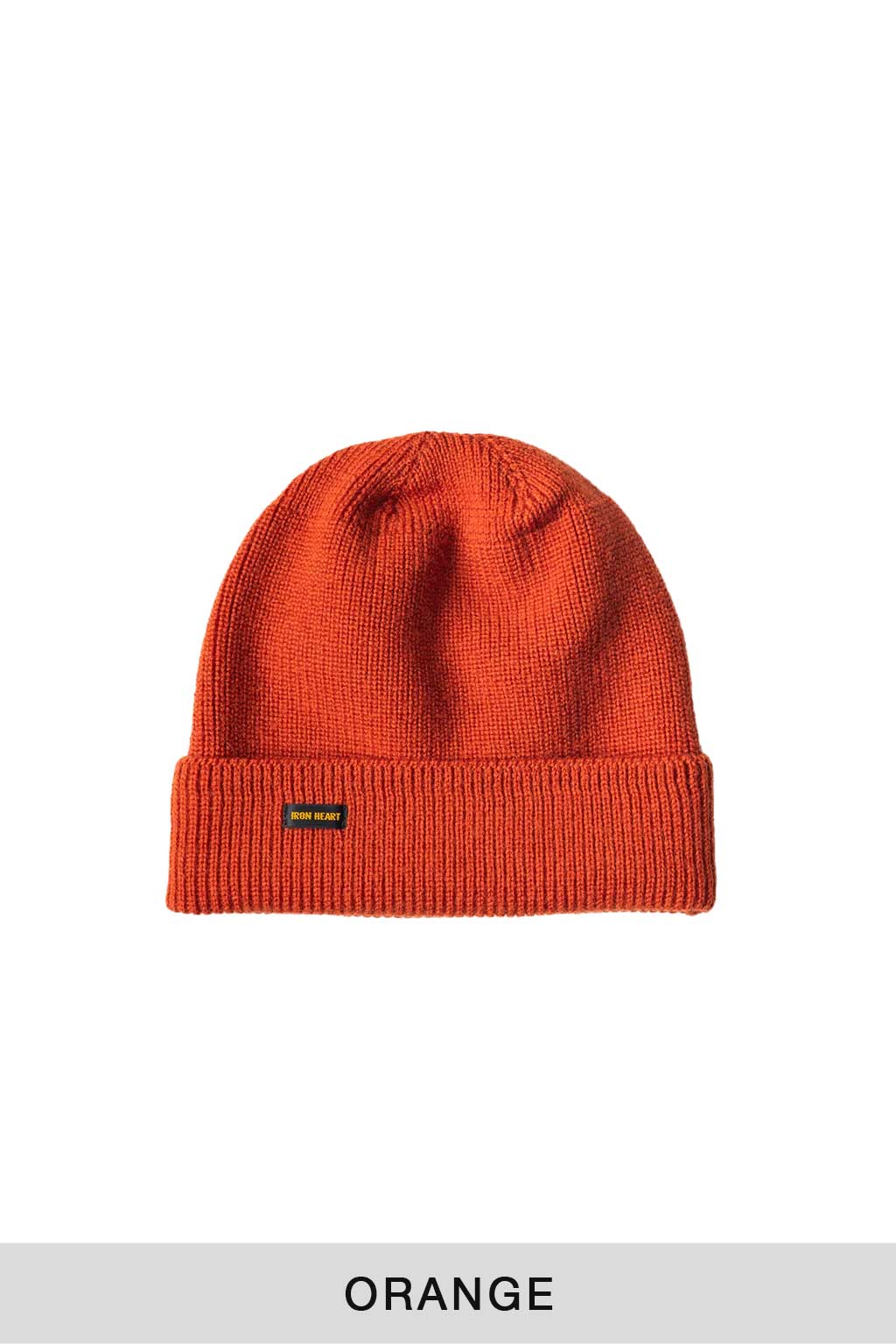 Iron Heart - IHG-WOOL 100% Wool Ribbed Beanie - 4 Color Choices