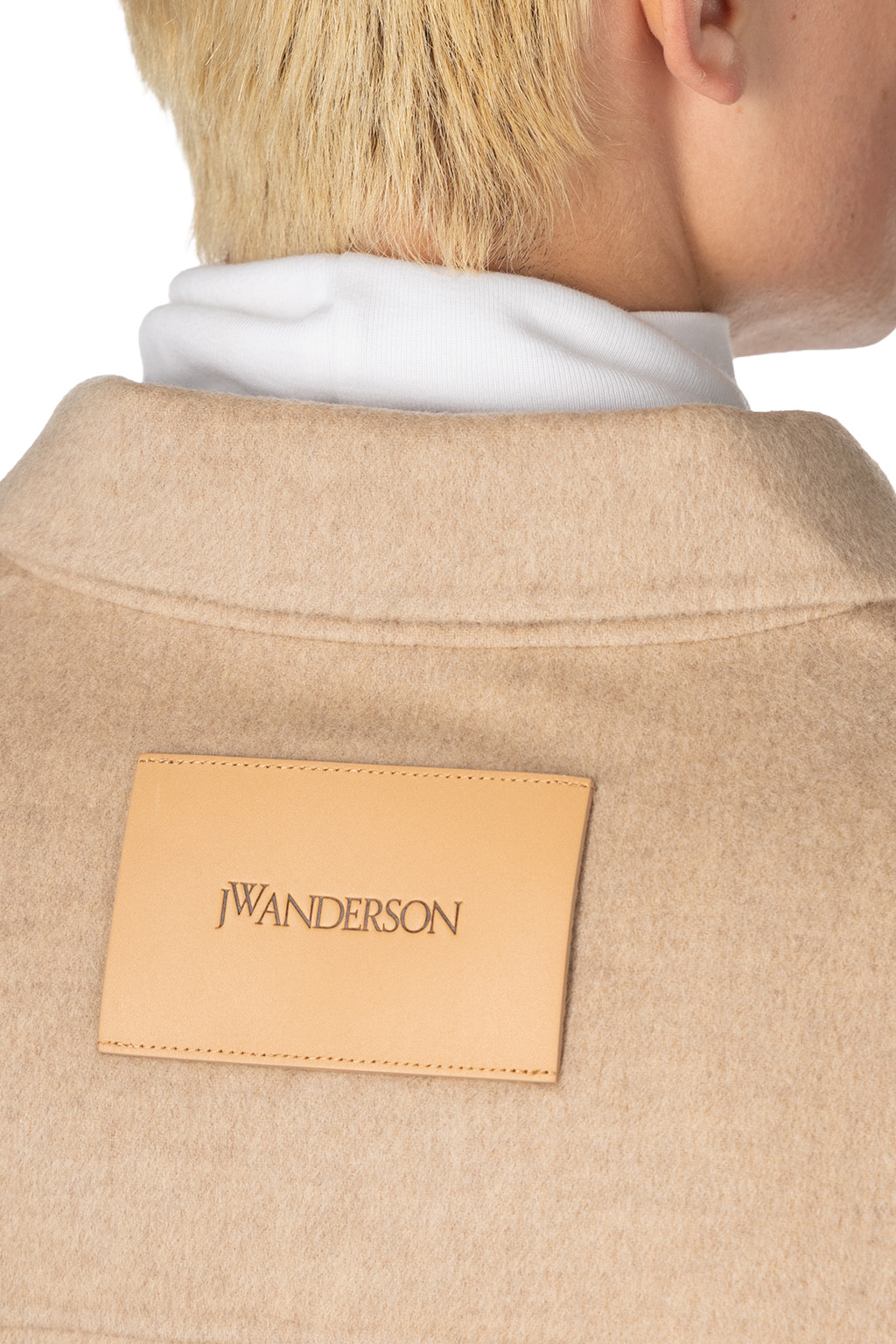 JW Anderson - Oversized Shirt Jacket - Clay Melange