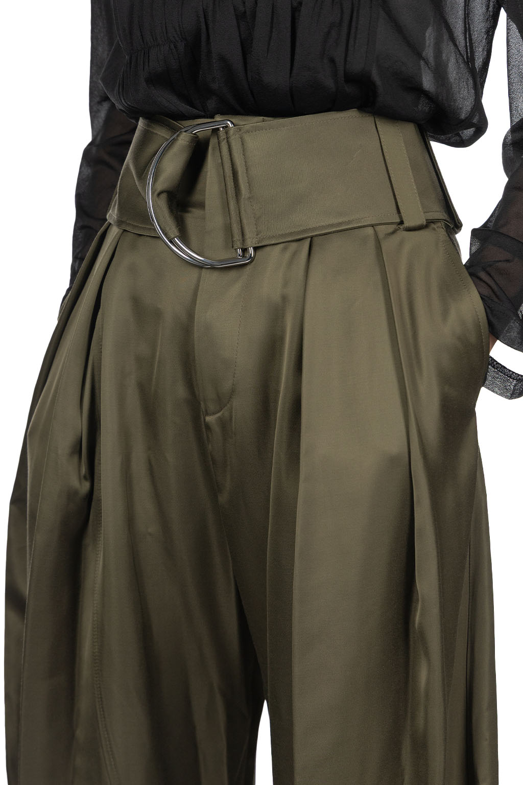 JW Anderson - Pleated D Ring Trousers