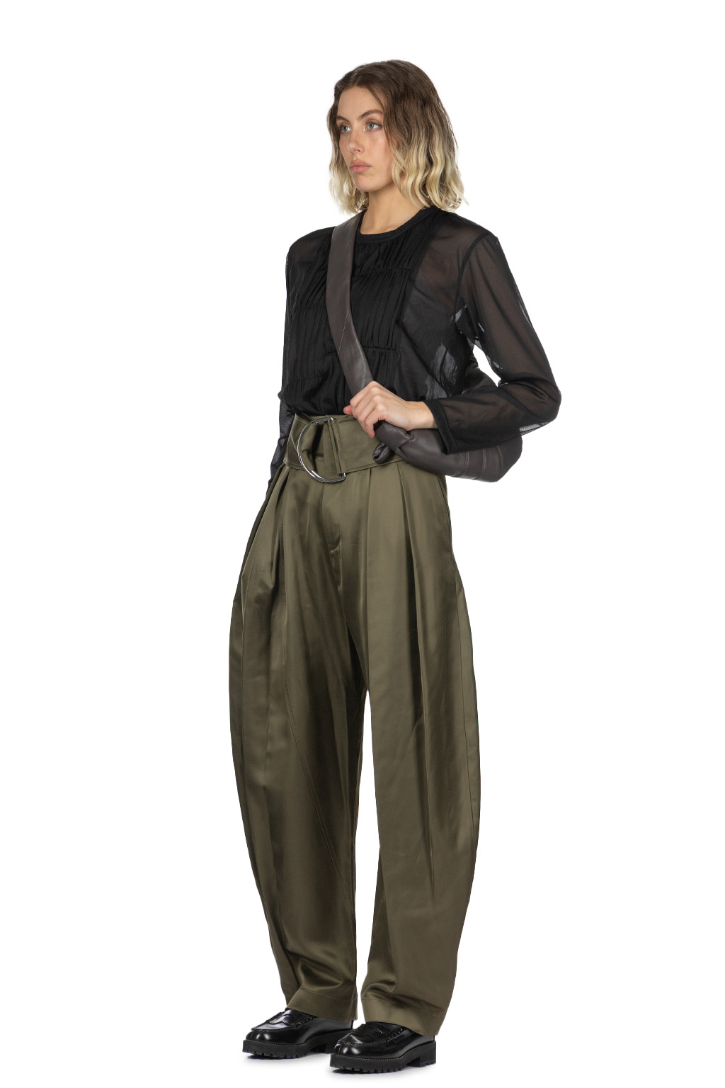 JW Anderson - Pleated D Ring Trousers