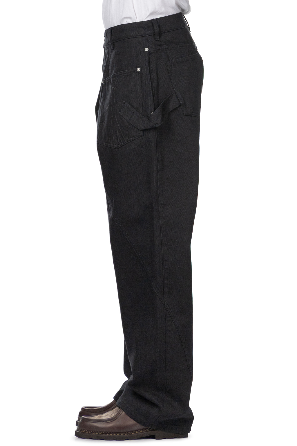 JW Anderson - Twisted Workwear Jeans - Black