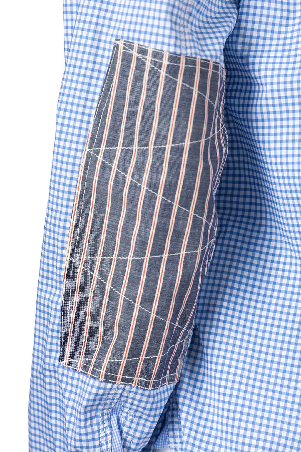 Junya Watanabe MAN - Cotton Check x Cotton Stripe Shirt