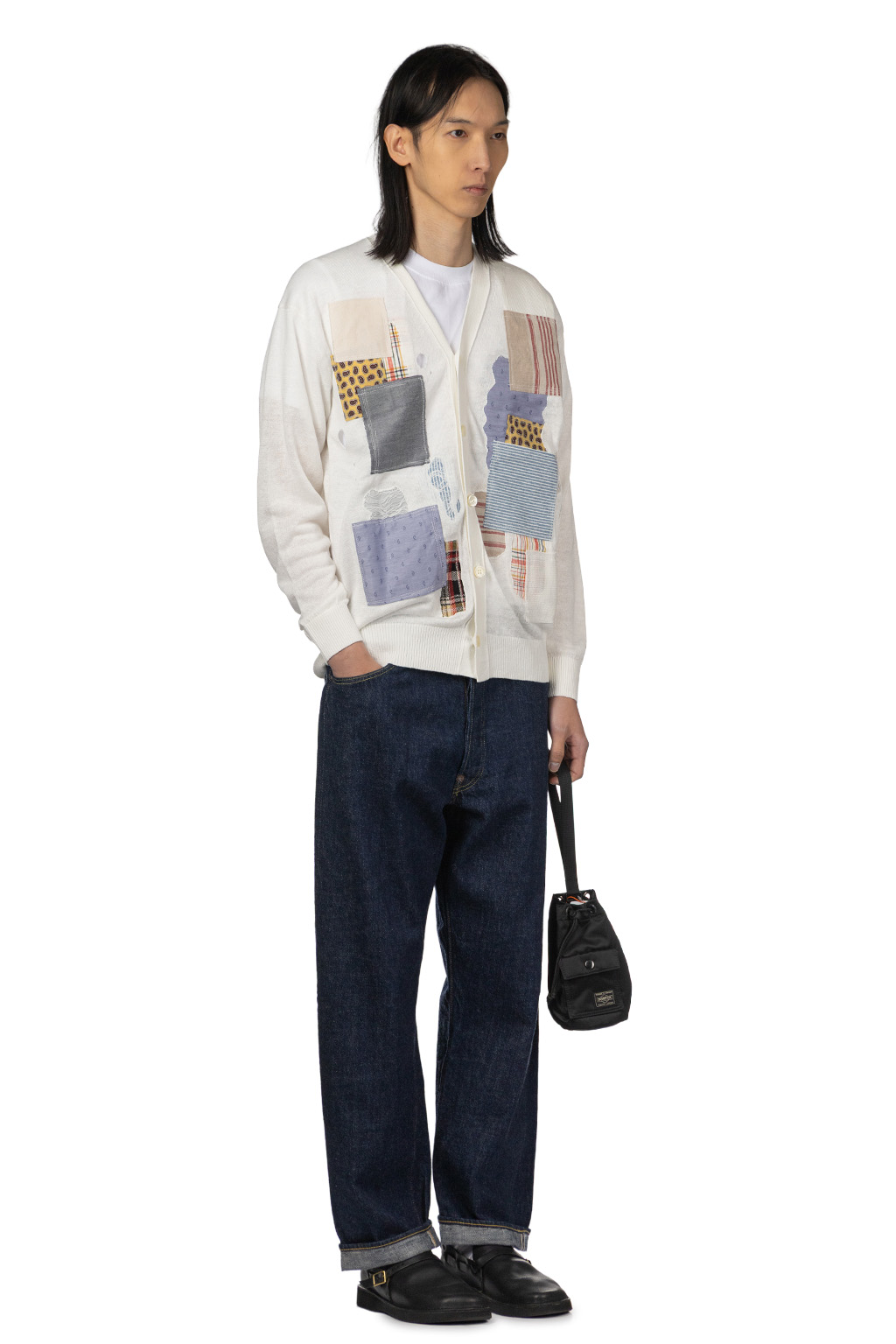 Junya Watanabe MAN - Junya Watanabe Patchwork Cardigan - Off White x Off White