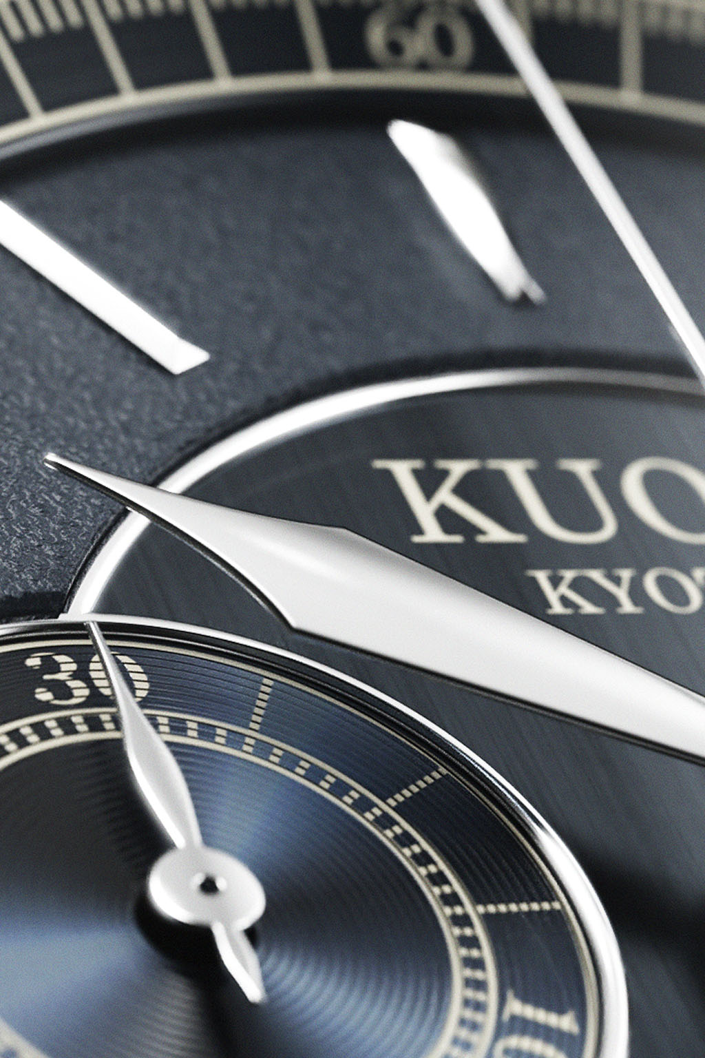 Kuoe Watch - ROYAL SMITH 90-012 Automatic Chronograph w/ Breguet-Navy