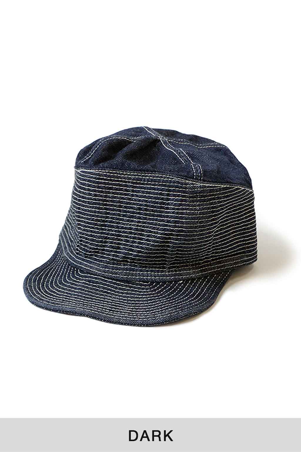 Kapital - 11.5oz Denim THE OLD MAN AND THE SEA Cap - 2 Colors