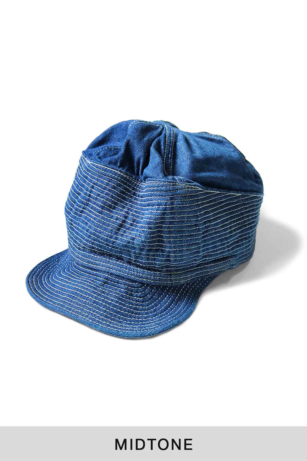 Kapital - 11.5oz Denim THE OLD MAN AND THE SEA Cap - 2 Colors