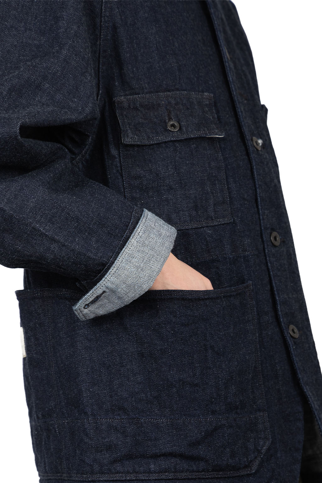 Kapital - 12oz Denim CACTUS Coverall- Black Thread ver