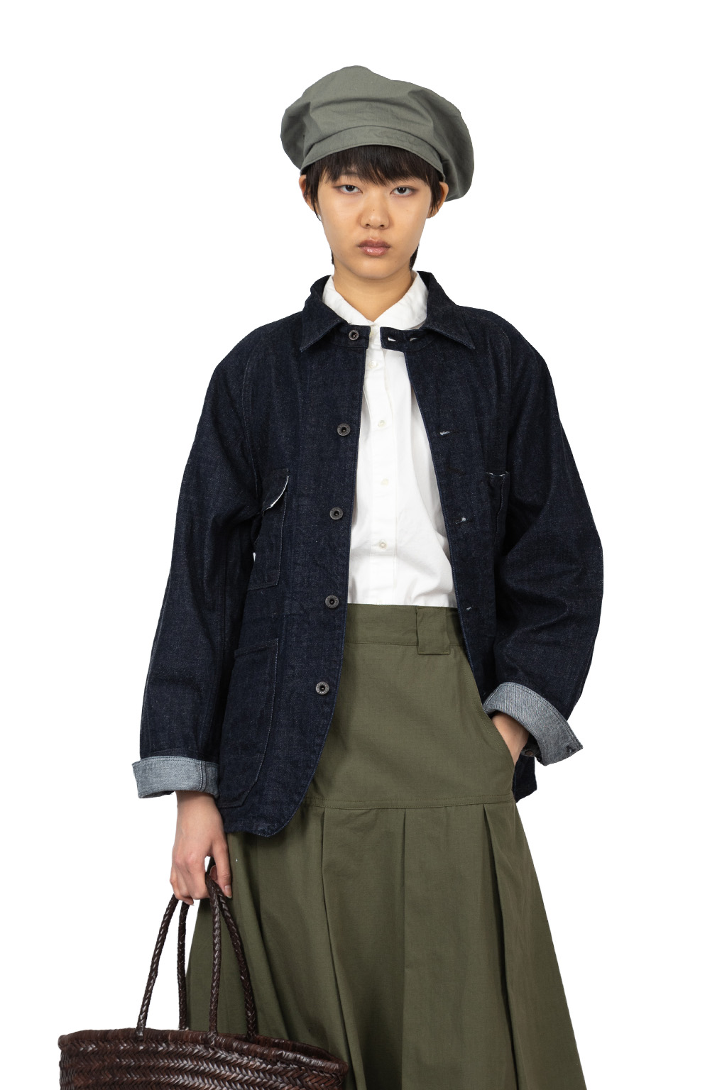 Kapital - 12oz Denim CACTUS Coverall- Black Thread ver