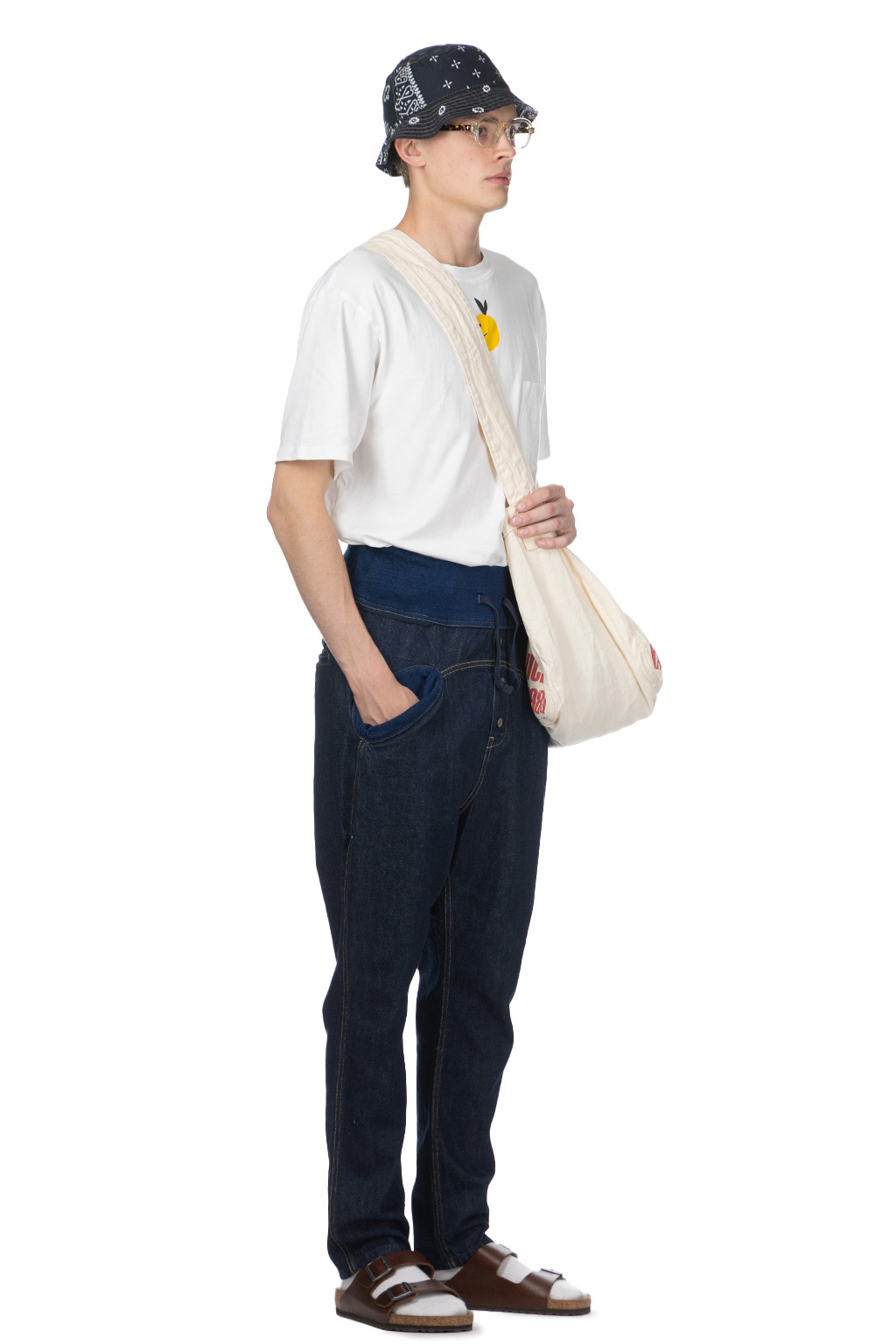 Kapital 12oz Denim SAROUEL NOUVELLE Pants - Indigo