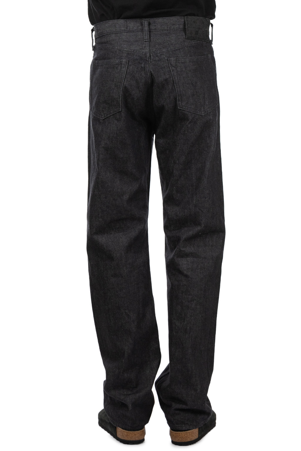 Kapital - 14oz BLK Denim 5P MONKEY TH (ZIP Ver.) - Black