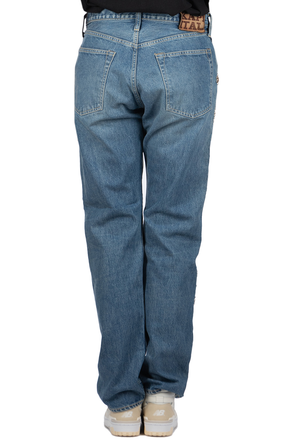 Kapital - 14oz Denim 5P MONKEY CISCO (STUDS)