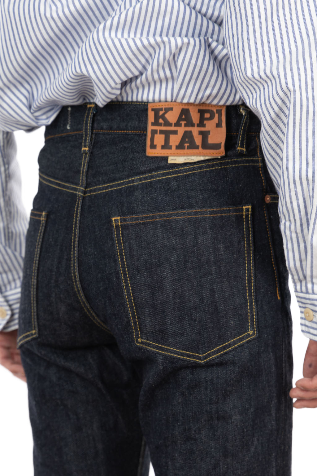 Kapital - 14oz Denim 5P OKABELLBO - One Wash