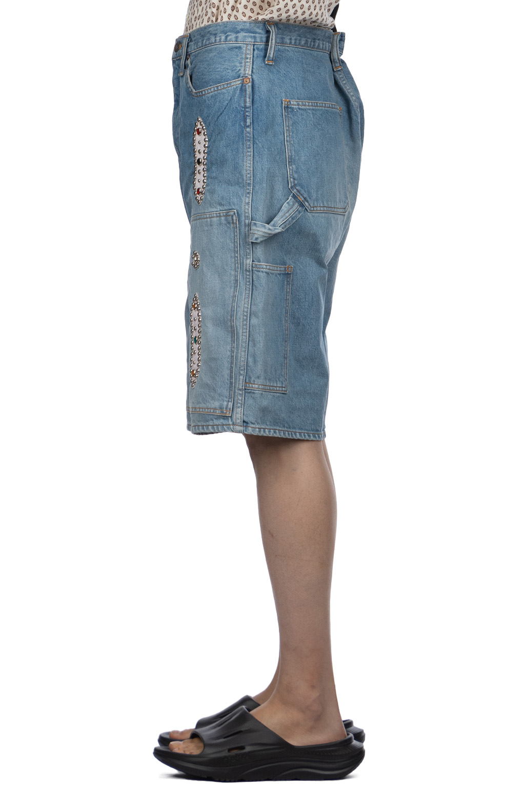 Kapital - 14oz Denim Shorts (STUDS Remake)