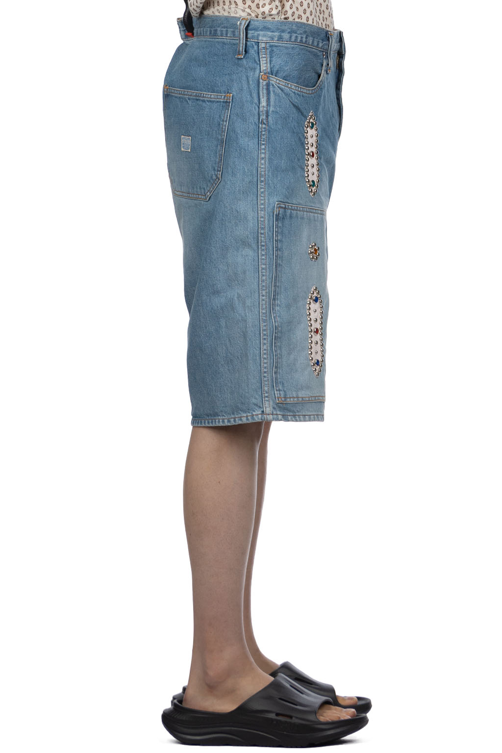 Kapital - 14oz Denim Shorts (STUDS Remake)