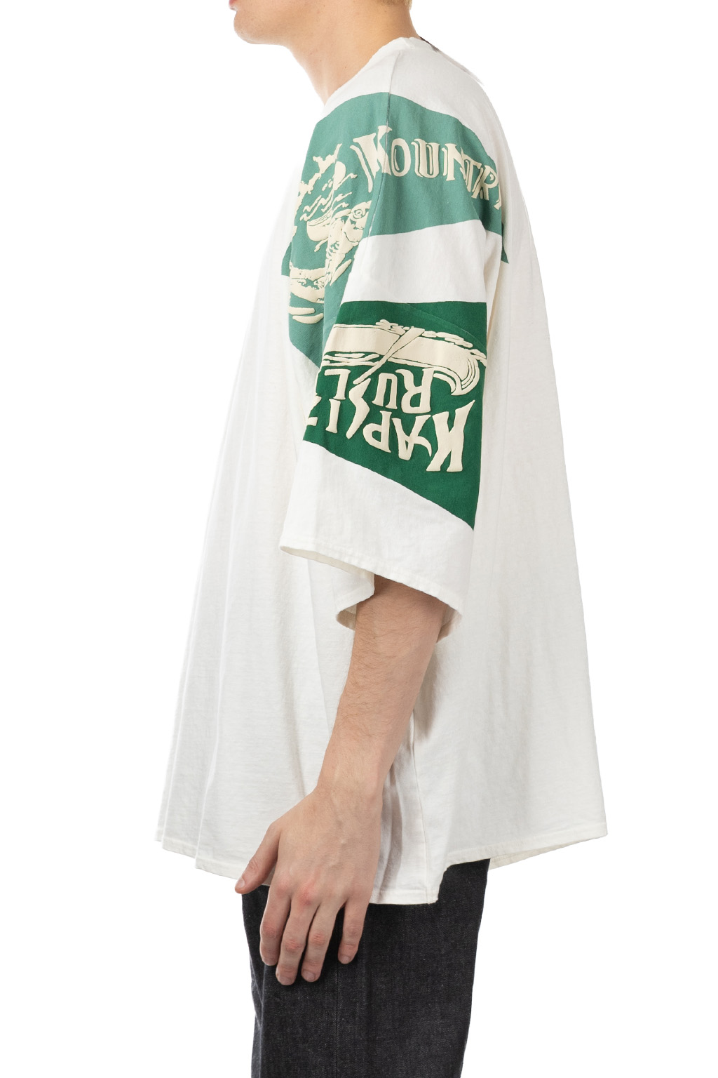 Kapital - 18.5/-Jersey HUGE T (Pennant YUKON) - Green