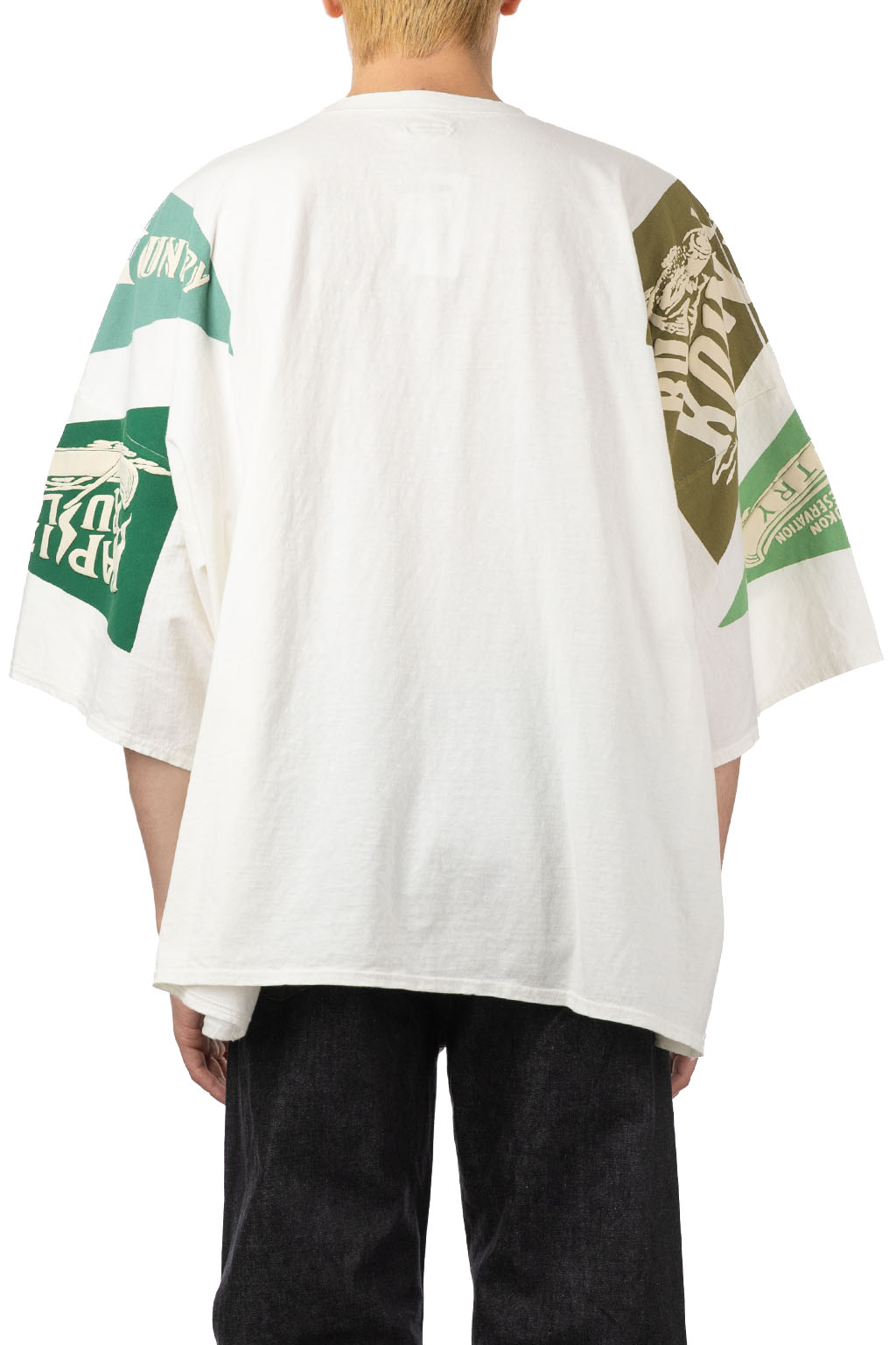 Kapital - 18.5/-Jersey HUGE T (Pennant YUKON) - Green