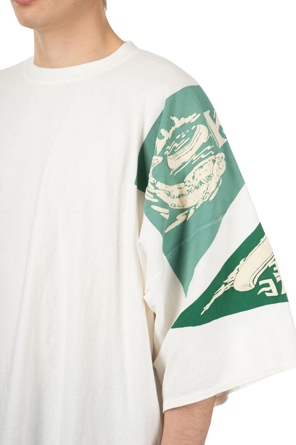 Kapital - 18.5/-Jersey HUGE T (Pennant YUKON) - Green