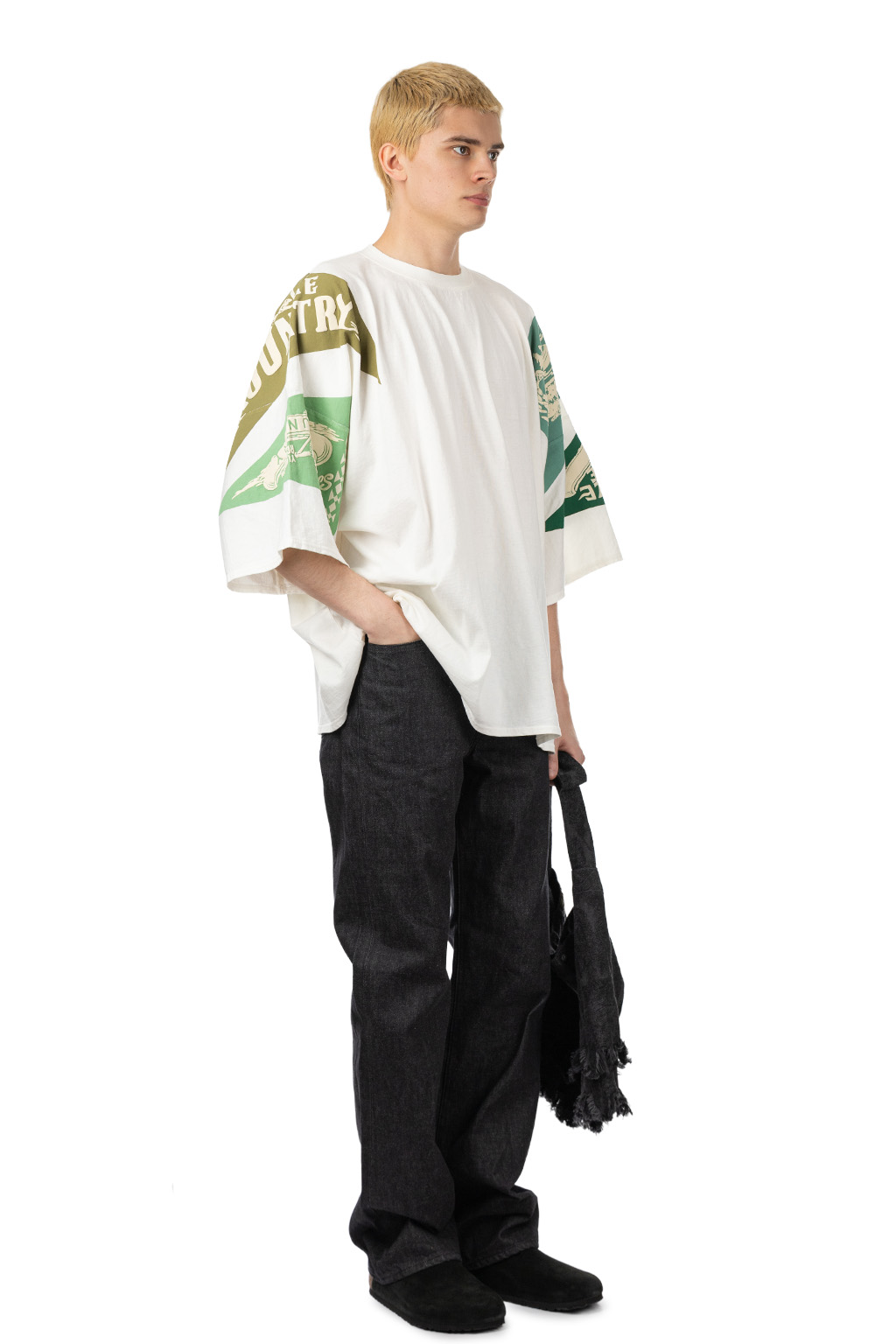 Kapital - 18.5/-Jersey HUGE T (Pennant YUKON) - Green