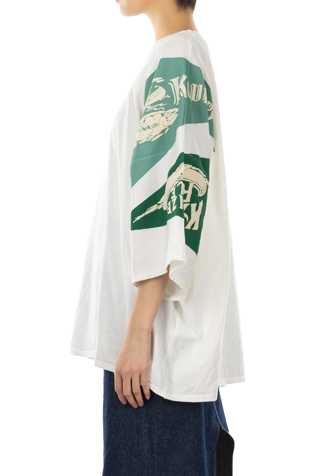 Kapital - 18.5/-Jersey HUGE T (Pennant YUKON) - Green