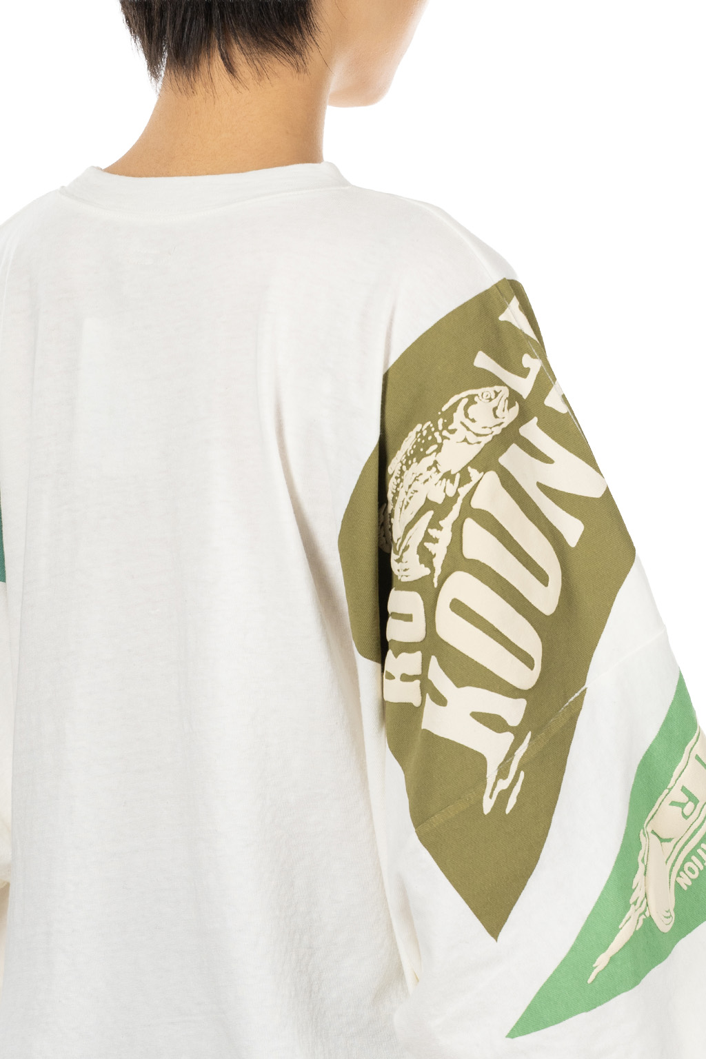 Kapital - 18.5/-Jersey HUGE T (Pennant YUKON) - Green