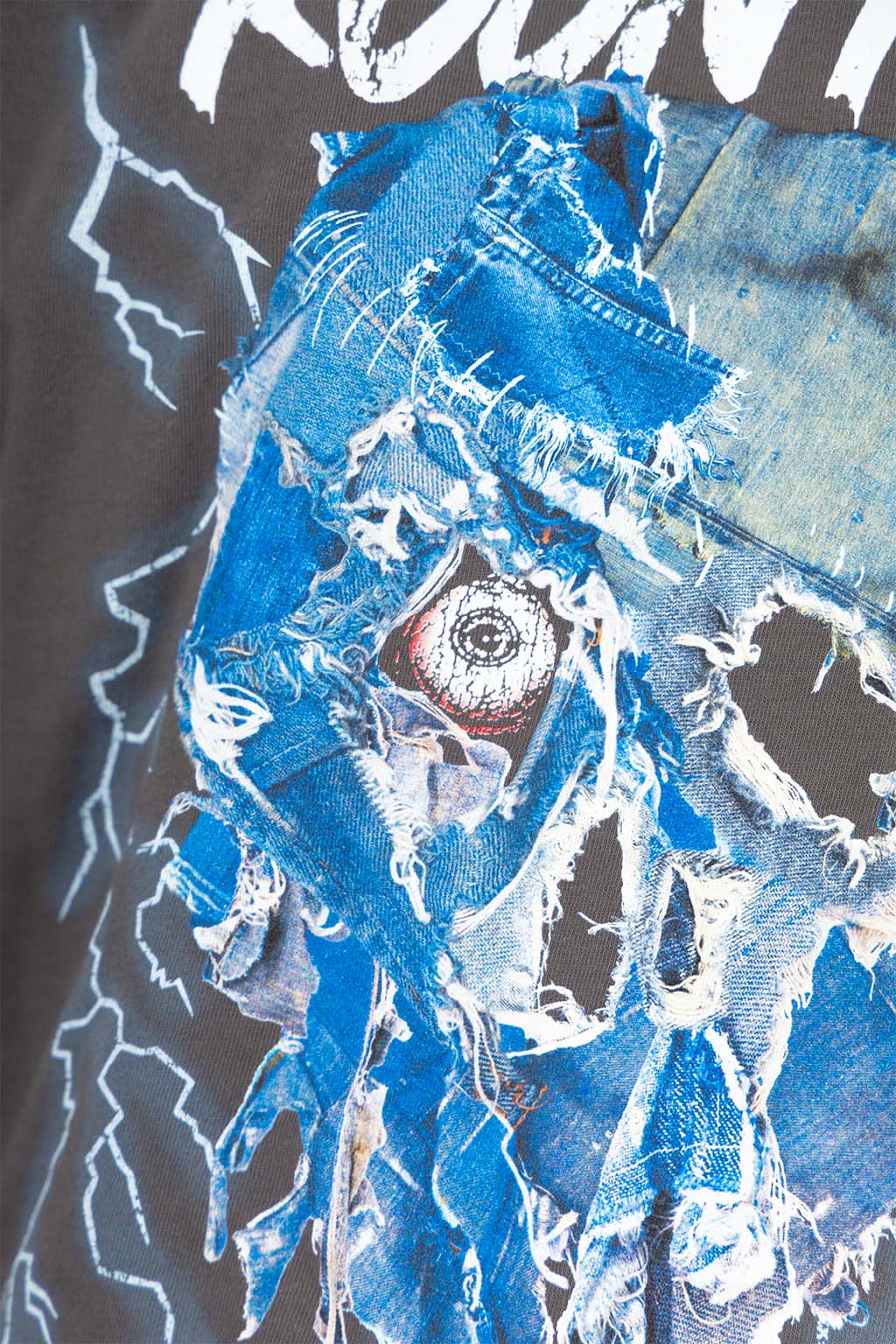 Kapital - 20/-Jersey Crew T (DenimFace)