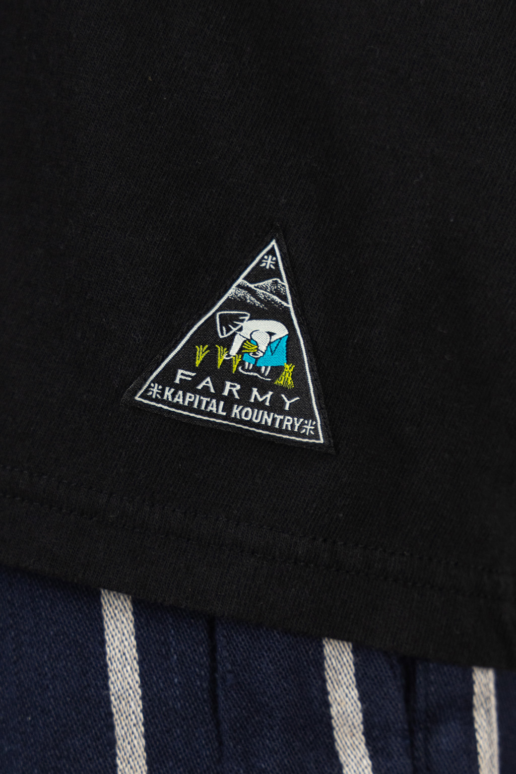 Kapital - 20/-Jersey KATABIRA HUGE-T (FARMY) - Black