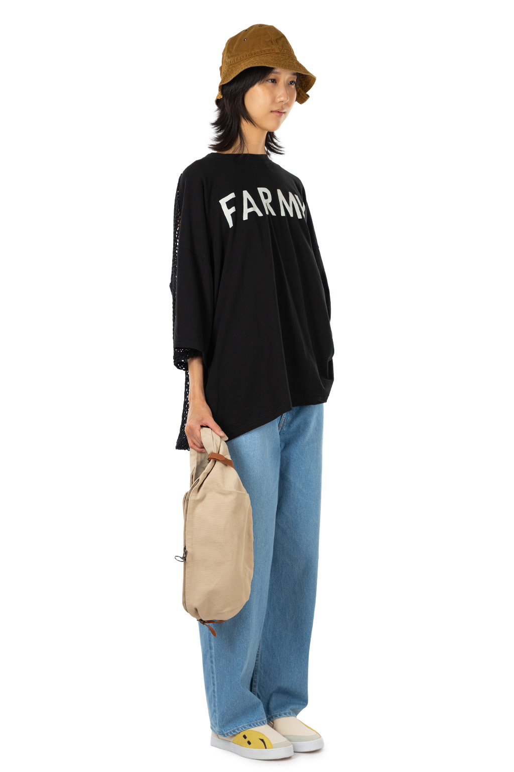 Kapital - 20/-Jersey KATABIRA HUGE-T (FARMY) - Black