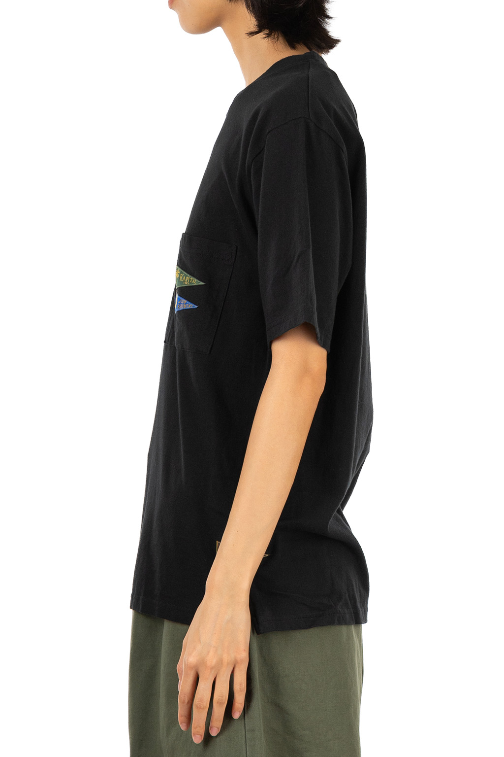 Kapital - 20 - Jersey PENNANT T -3 Flags - Black