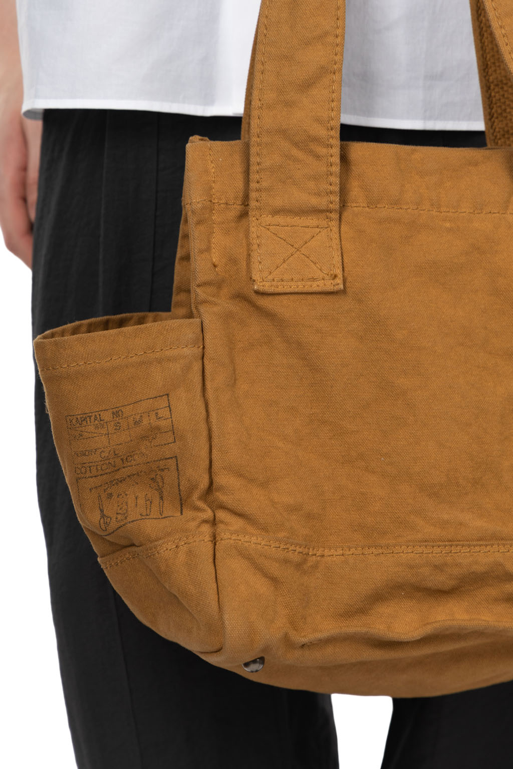 Kapital - #6 Canvas Standard Tote (S)  in 2 color
