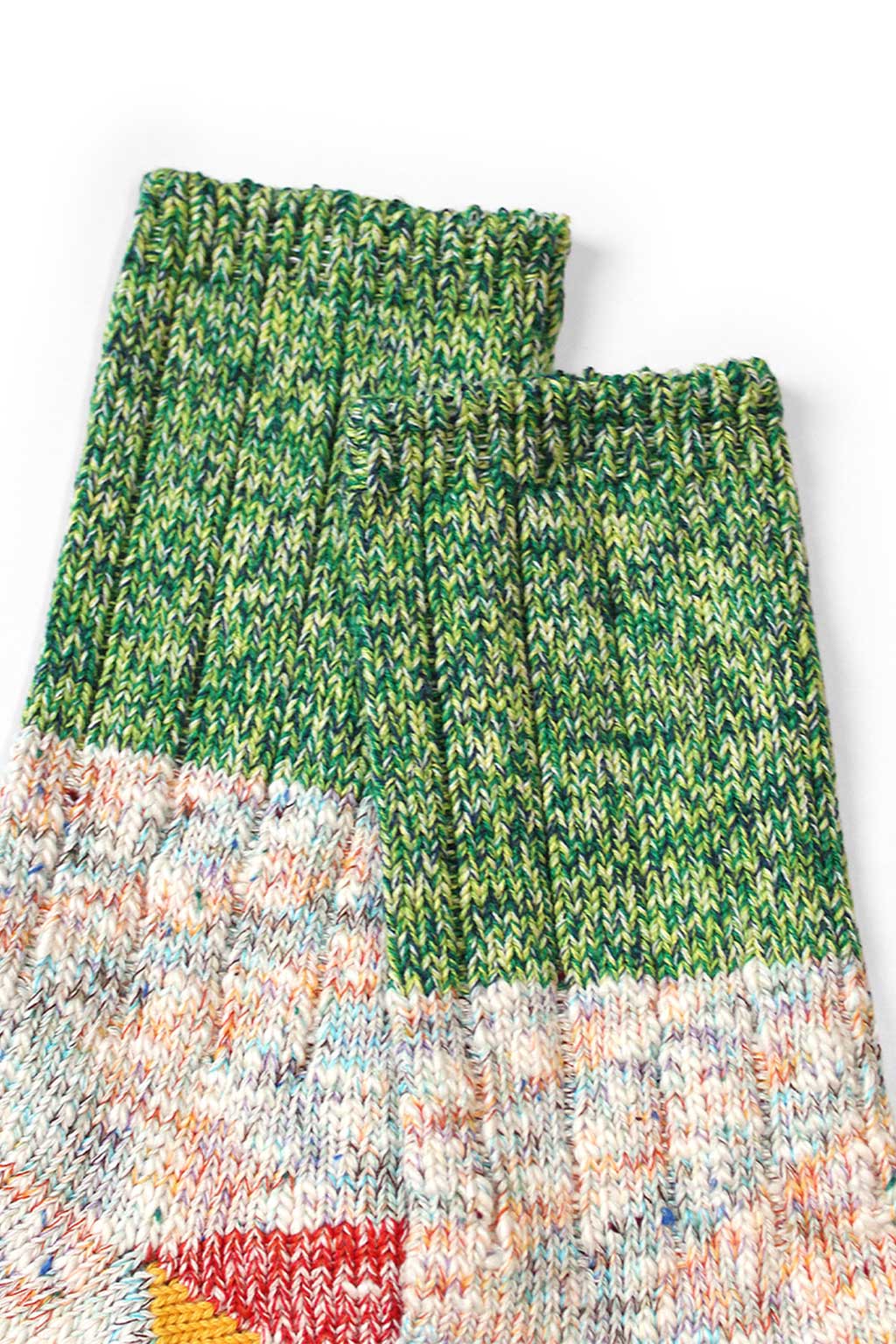 Kapital 60 Yarns 2 TONES HEEL Socks - 4 Colour Choices