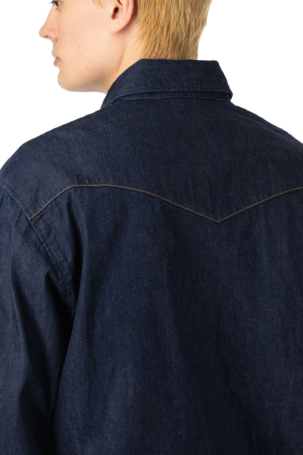 Kapital - 8oz Denim HUSKY Western Shirt - Indigo