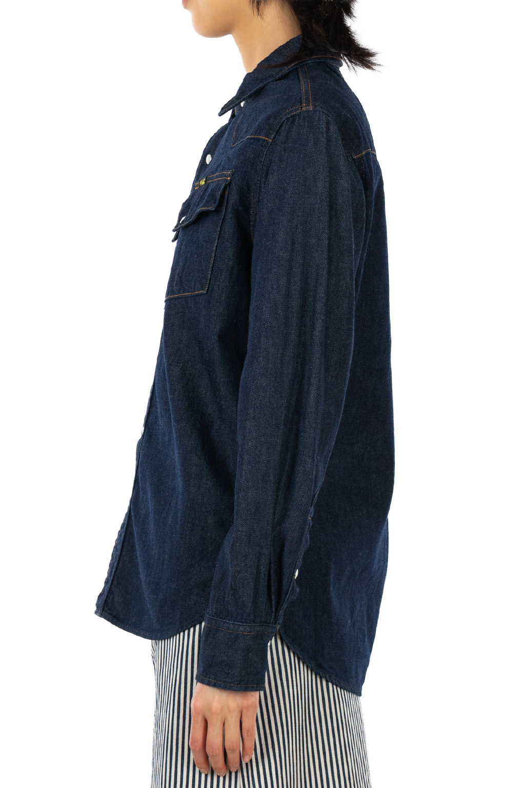 Kapital - 8oz Denim Western Shirt - Indigo