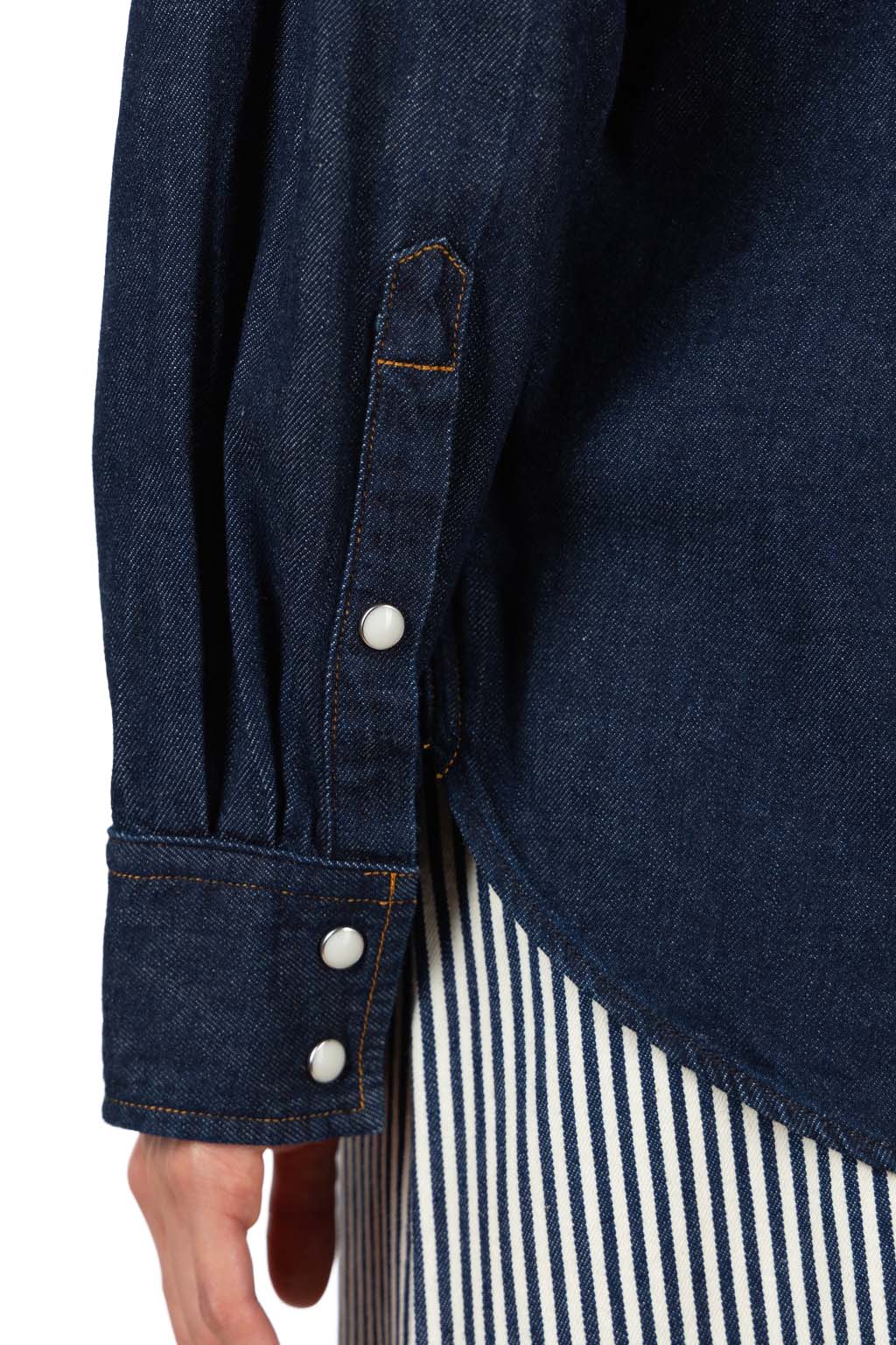 Kapital - 8oz Denim Western Shirt - Indigo