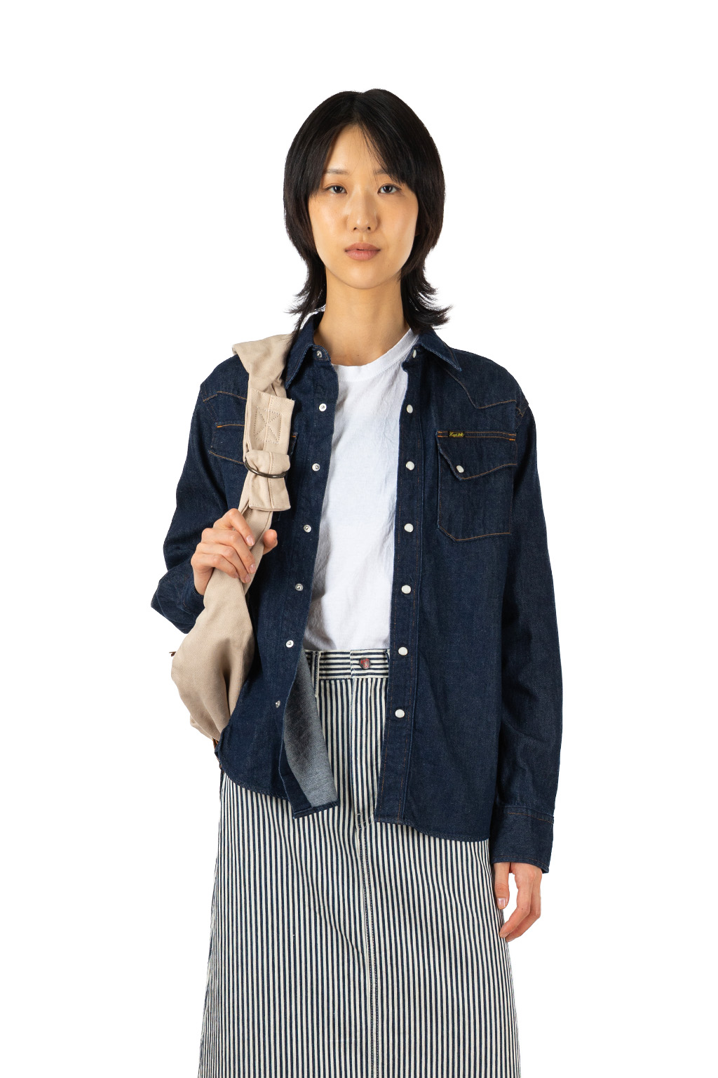 Kapital - 8oz Denim Western Shirt - Indigo