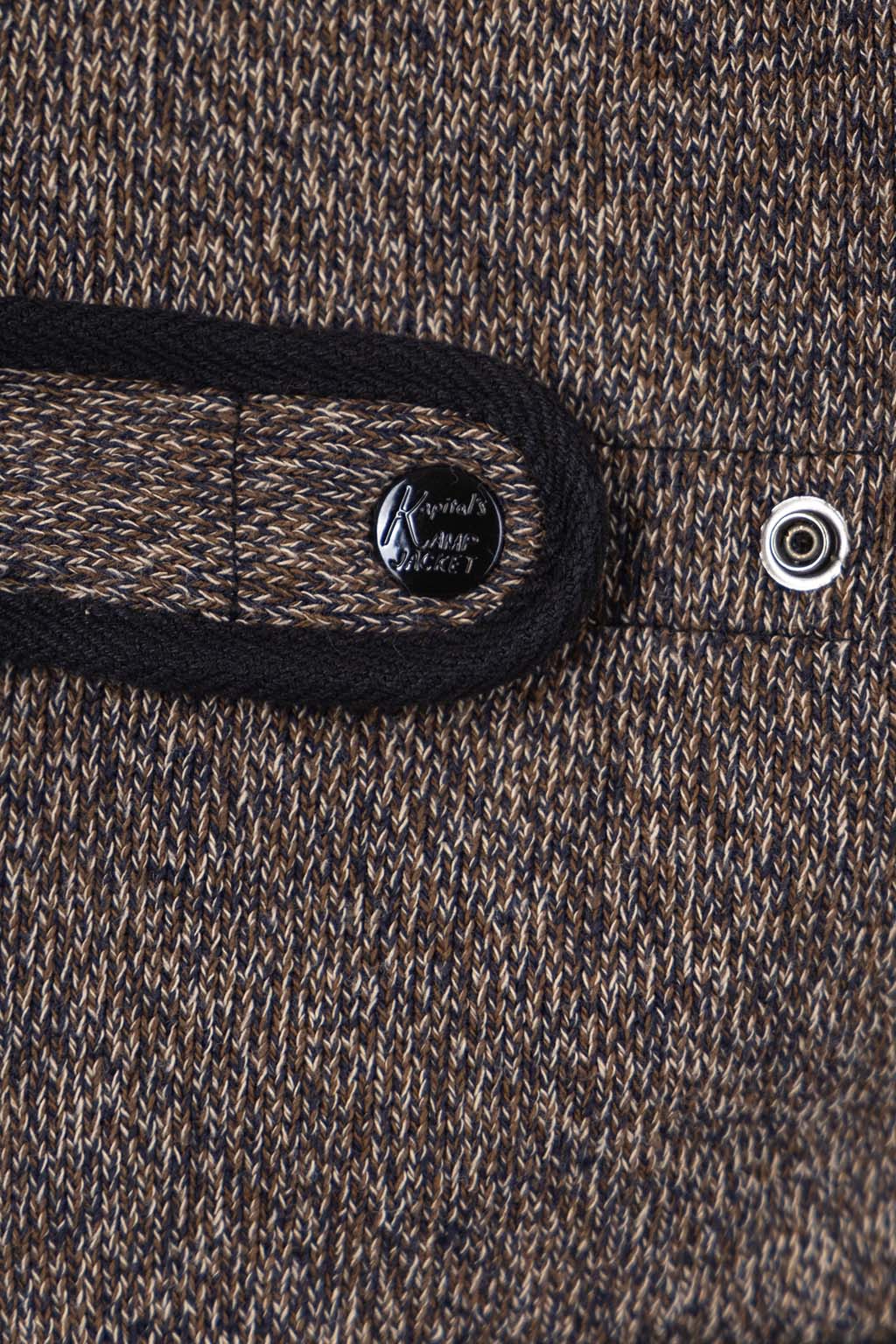 Kapital - BEACH SWT Knit Vest - Charcoal