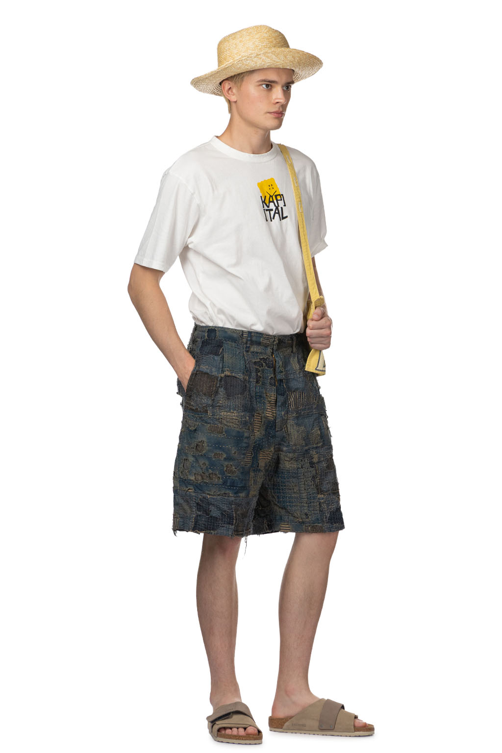 Kapital - BORO IVY Short Pants - Indigo