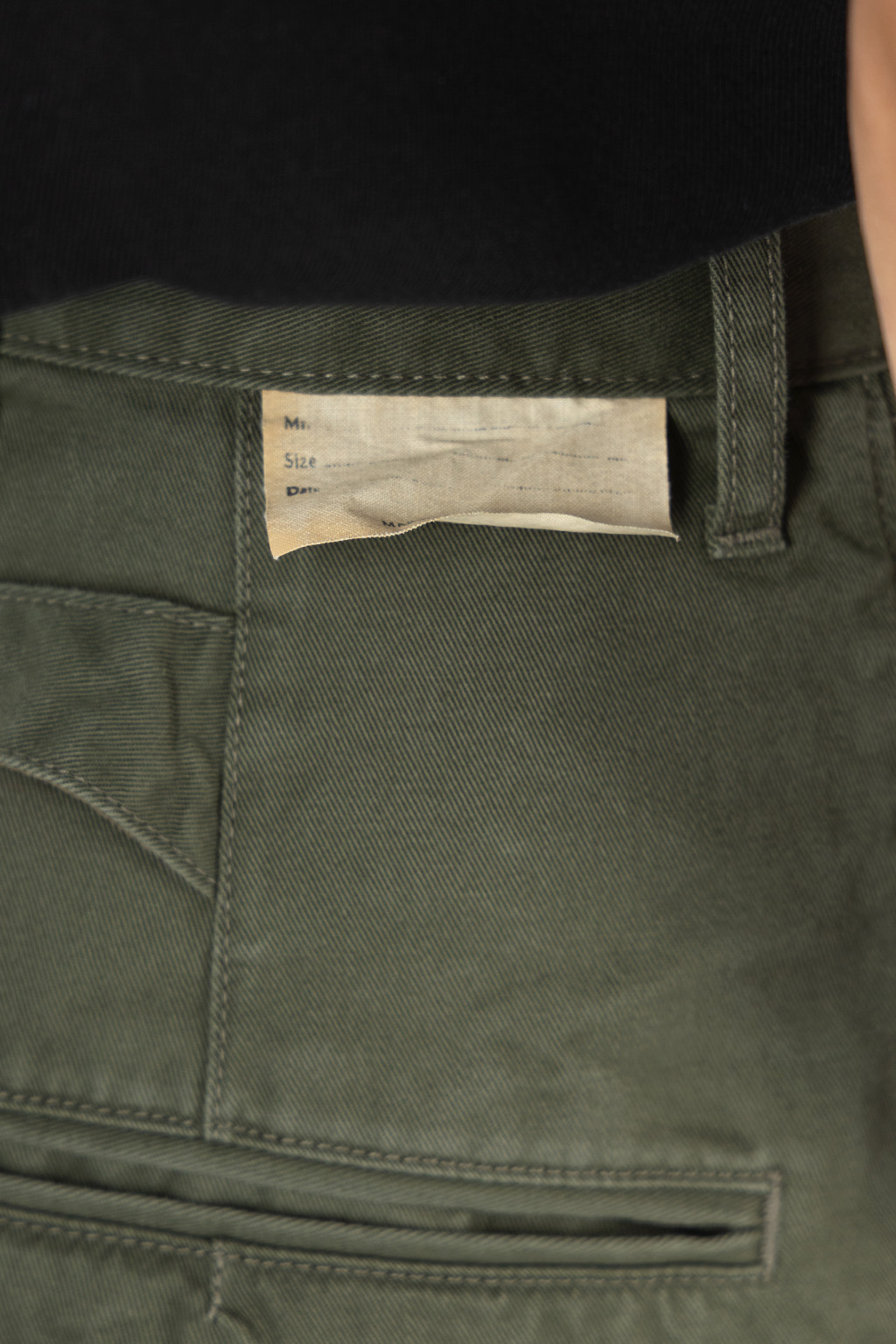 Kapital - Chino High Waisted NIME Pants - Khaki