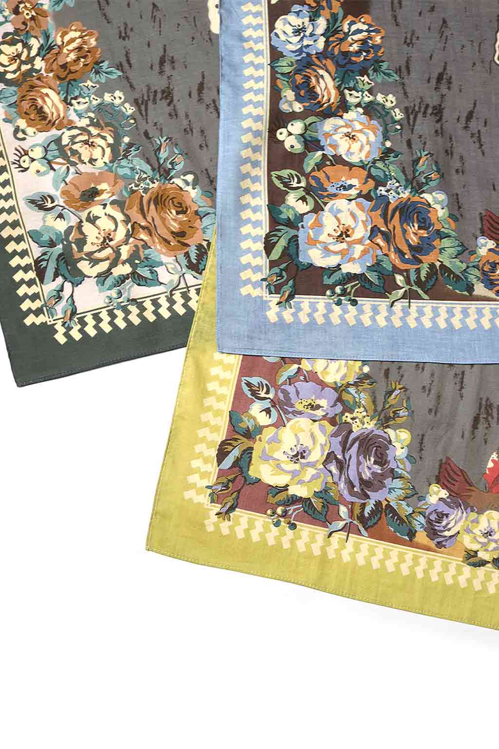 Kapital - Color Bandanna - A.MA.TE.RA.SU - 3 Color Choices