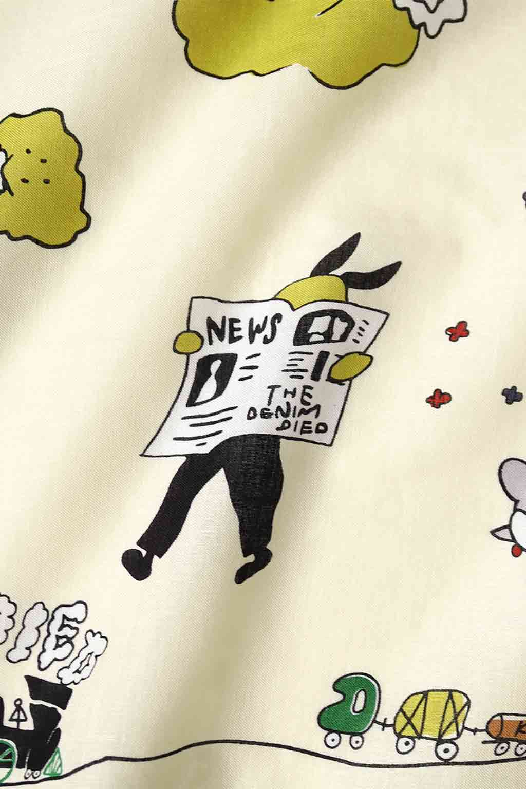 Kapital - Color Bandanna - Peckish Rainbowy Park - Green