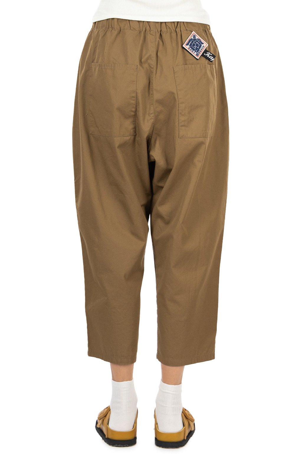 Kapital Combed Burberry Cotton EASY-BEACH-GO Pants - Beige