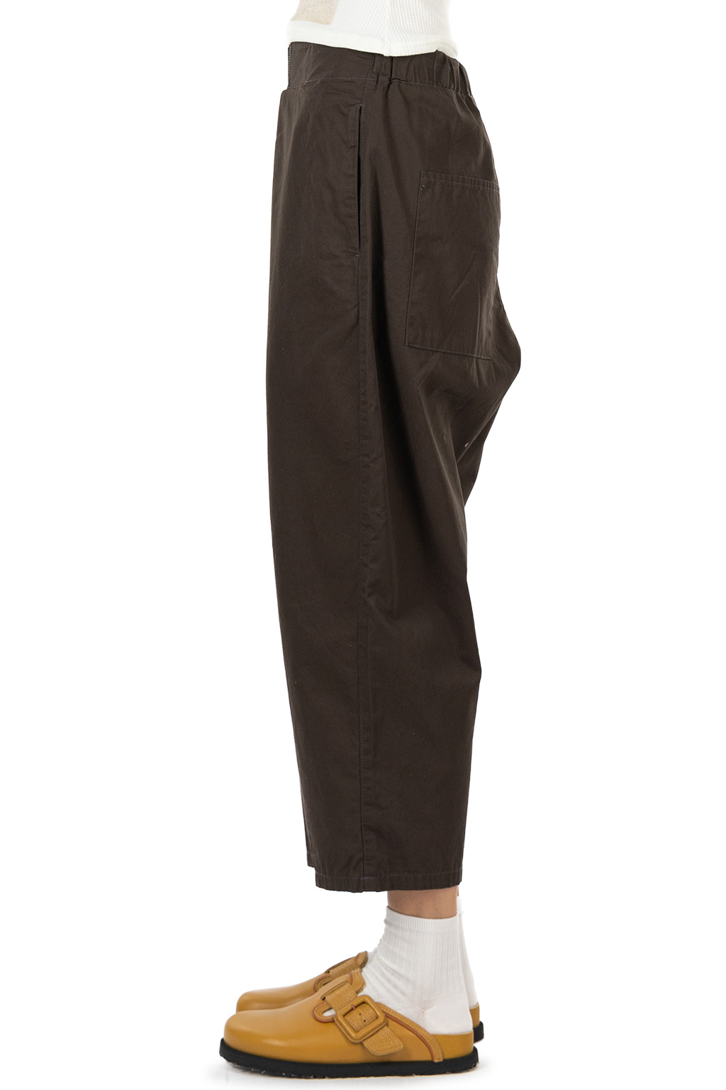 Kapital Combed Burberry Cotton EASY-BEACH-GO Pants - Dark Grey