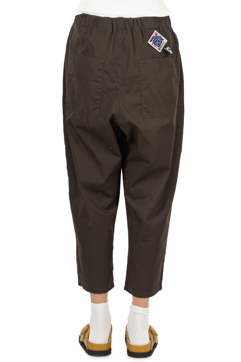 Kapital Combed Burberry Cotton EASY-BEACH-GO Pants - Dark Grey
