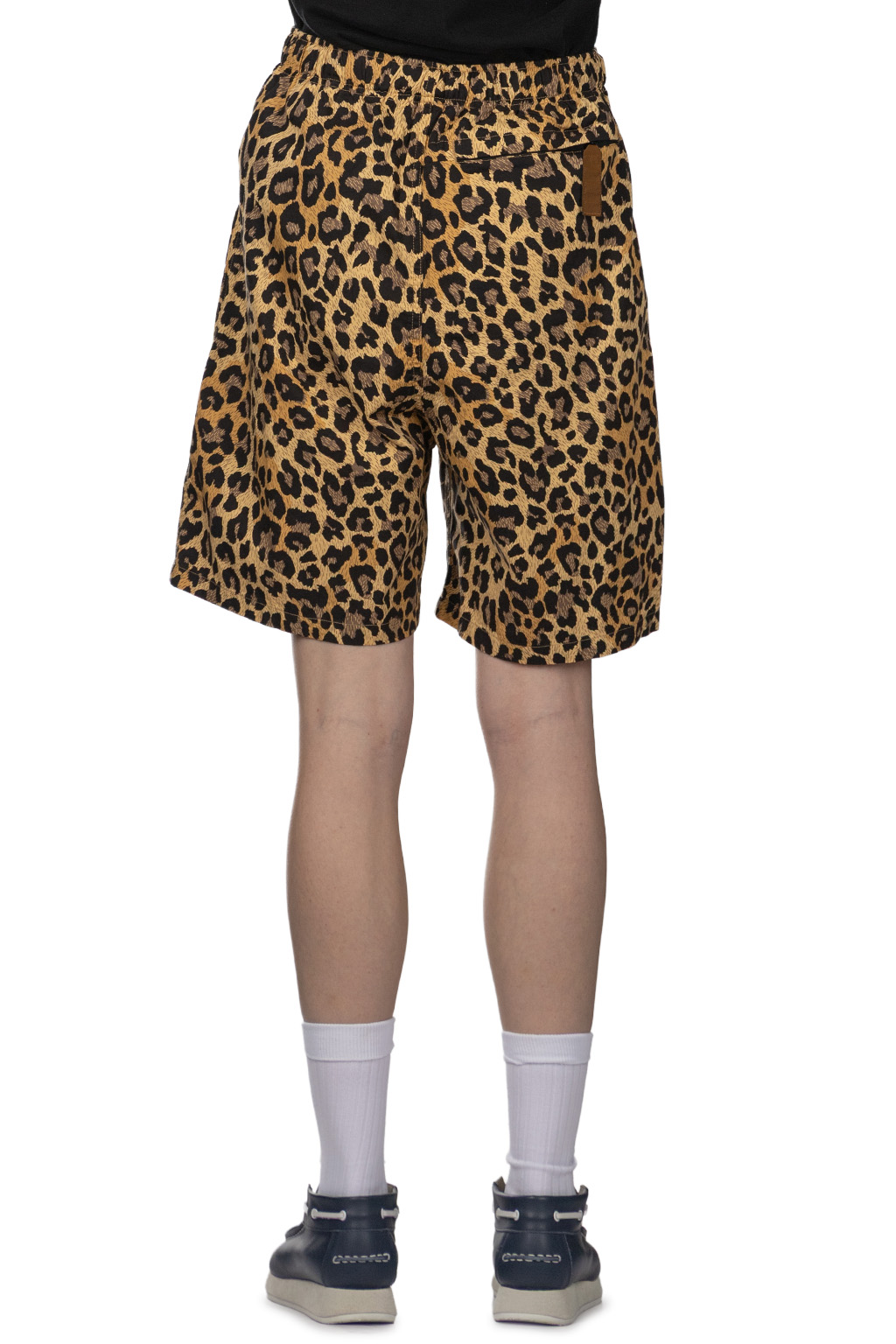 Kapital - Combed Burberry Leopard Easy Short Pants - Brown
