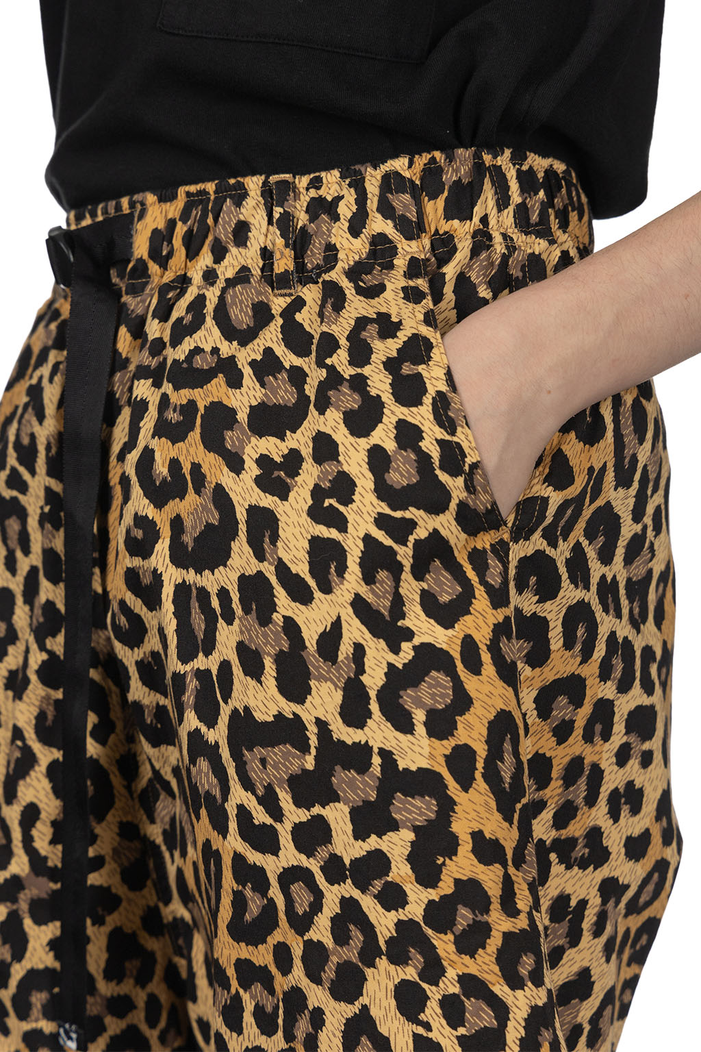 Kapital - Combed Burberry Leopard Easy Short Pants - Brown