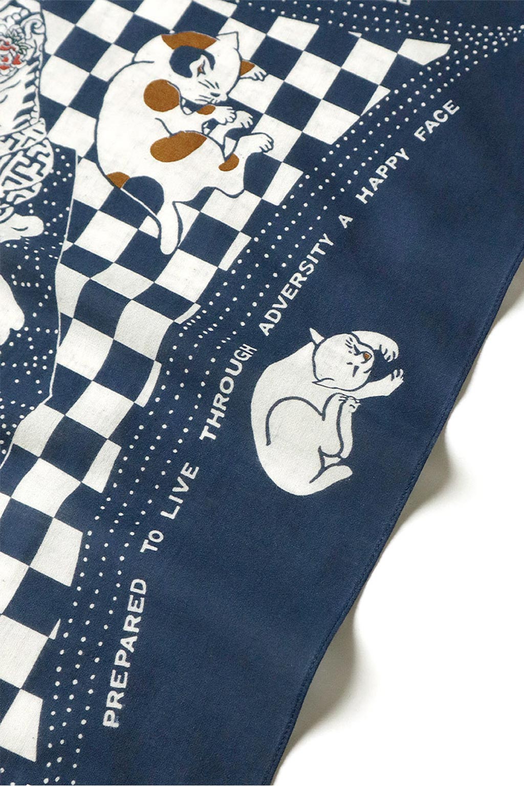 Kapital Fastcolor Selvedge Bandana (RAINBOWY NO WOMAN NO CRY) - 2 Colors