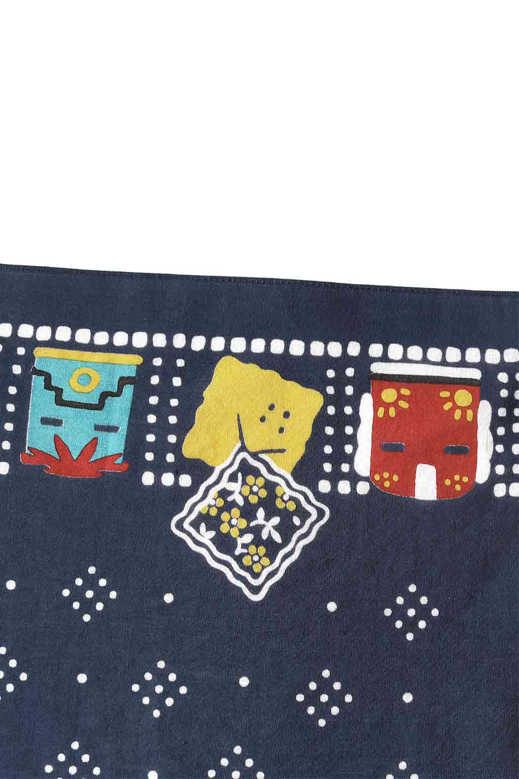 Kapital - Fastcolor Selvedge Bandanna - KACHINA & PECKISH RAINBOWY