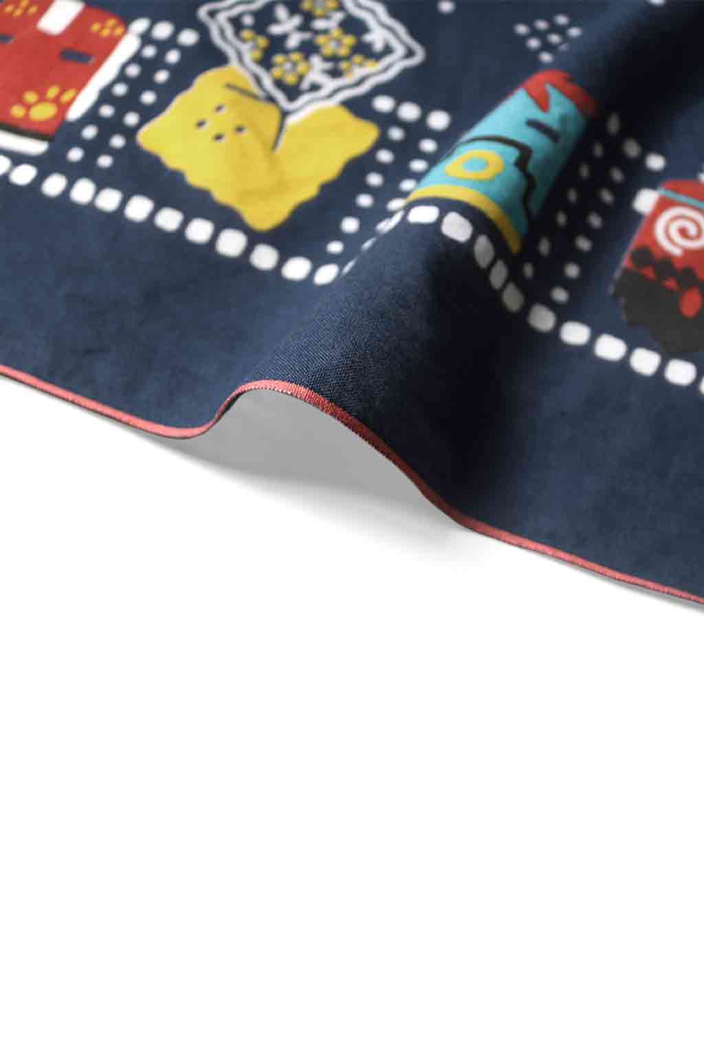 Kapital - Fastcolor Selvedge Bandanna - KACHINA & PECKISH RAINBOWY